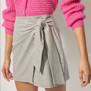 Aritzia Wilfred Wrap Front Skirt